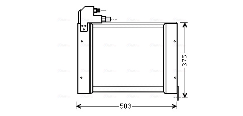 Airco condensor Ava Cooling NH5005