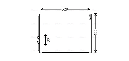 Airco condensor Ava Cooling NH5029