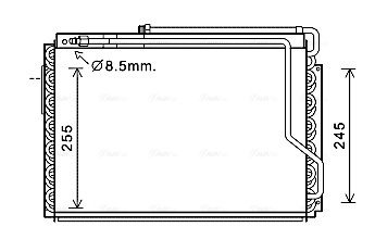 Airco condensor Ava Cooling NH5035