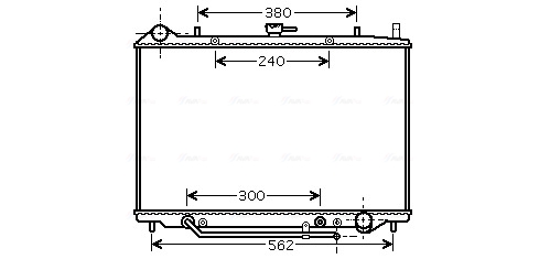 Radiateur Ava Cooling OL2455