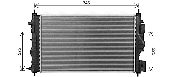 Ava Cooling Radiateur OL2701