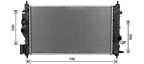 Ava Cooling Radiateur OL2701