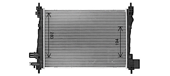 Ava Cooling Radiateur OL2706