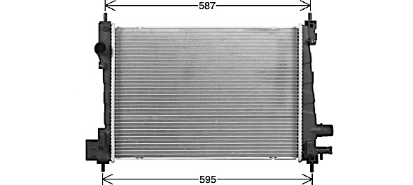 Ava Cooling Radiateur OL2706