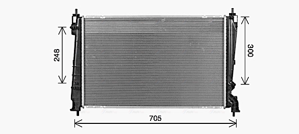 Ava Cooling Radiateur OL2721