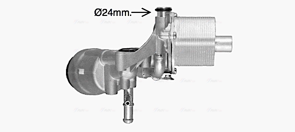 Ava Cooling Oliekoeler motorolie OL3702H