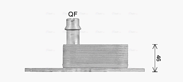 Ava Cooling Oliekoeler motorolie OL3742