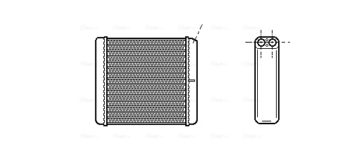 Kachelradiateur Ava Cooling OL6206