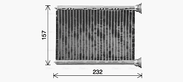 Ava Cooling Kachelradiateur OL6745