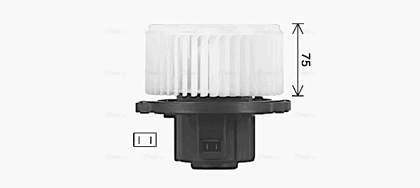 Ava Cooling Kachelventilator OL8728