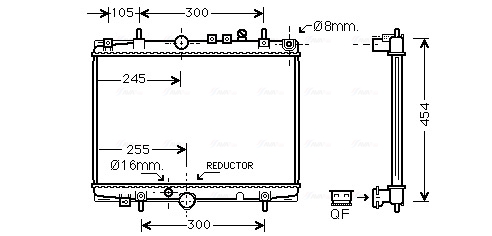 Radiateur Ava Cooling PE2235