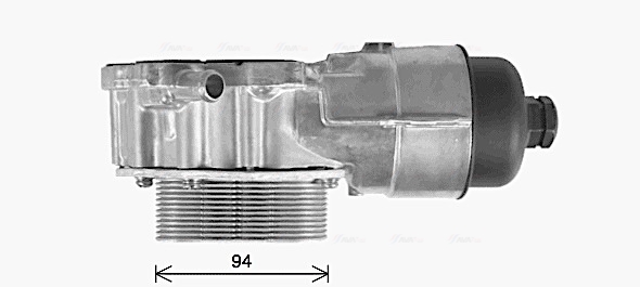 Ava Cooling Oliekoeler motorolie PE3396H