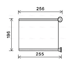 Kachelradiateur Ava Cooling PE6366