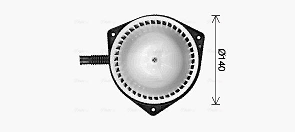 Ava Cooling Kachelventilator PE8428