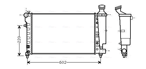 Radiateur Ava Cooling PEA2262