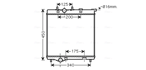 Radiateur Ava Cooling PEA2298