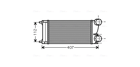 Interkoeler Ava Cooling PEA4332