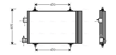 Airco condensor Ava Cooling PEA5193D