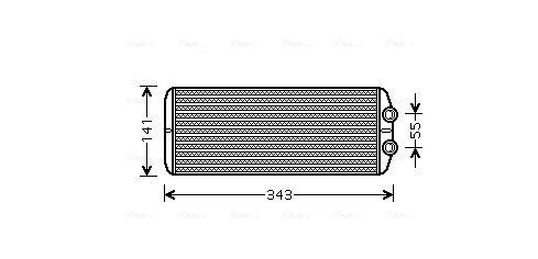 Kachelradiateur Ava Cooling PEA6311