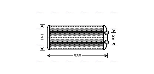 Kachelradiateur Ava Cooling PEA6312