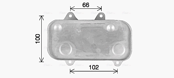 Ava Cooling Oliekoeler motorolie PR3097