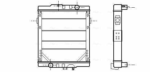 Radiateur Ava Cooling RE2049