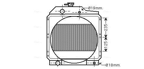 Radiateur Ava Cooling RE2087
