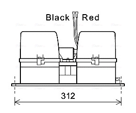 Kachelventilator Ava Cooling RE8117