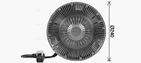 Ava Cooling Visco-koppeling REC153