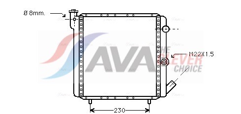 Radiateur Ava Cooling RT2016
