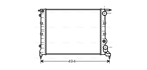 Radiateur Ava Cooling RT2043