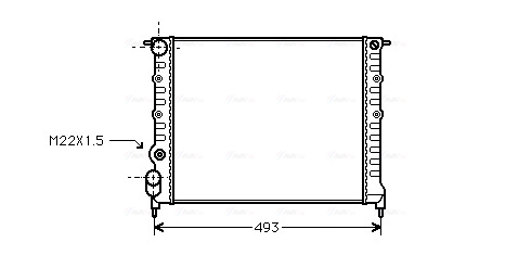 Radiateur Ava Cooling RT2118