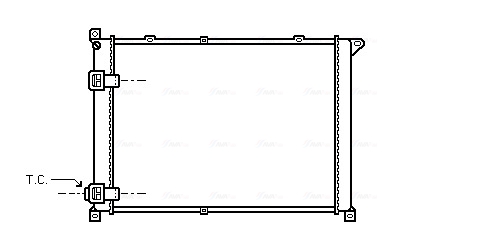 Radiateur Ava Cooling RT2141