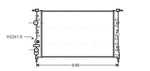 Radiateur Ava Cooling RT2198