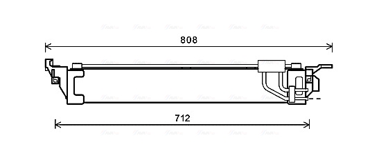 Oliekoeler motorolie Ava Cooling RT3568