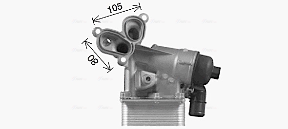 Ava Cooling Oliekoeler motorolie RT3631H