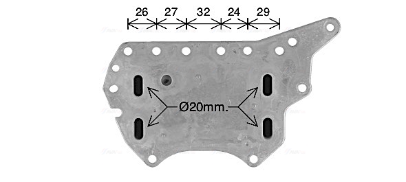 Ava Cooling Oliekoeler motorolie RT3657