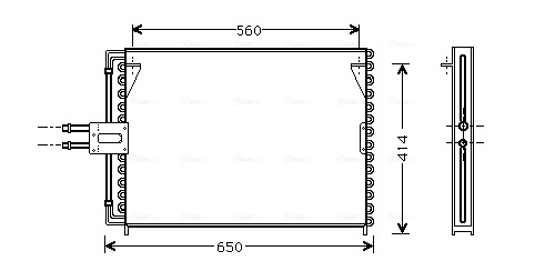 Airco condensor Ava Cooling RT5189