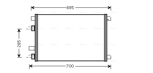 Airco condensor Ava Cooling RT5305