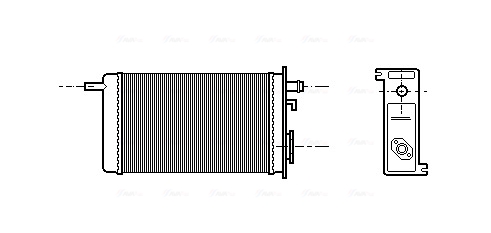 Kachelradiateur Ava Cooling RT6096