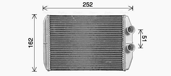 Ava Cooling Kachelradiateur RT6661