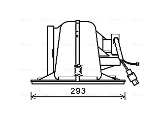 Kachelventilator Ava Cooling RT8613