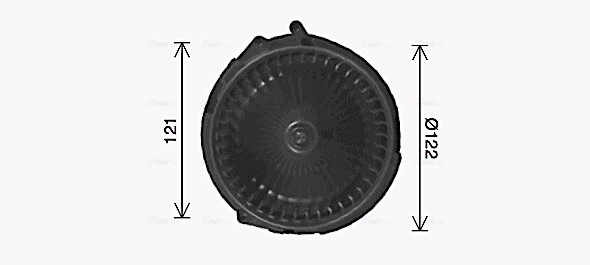 Ava Cooling Kachelventilator RT8666