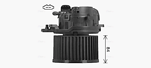 Ava Cooling Kachelventilator RT8672