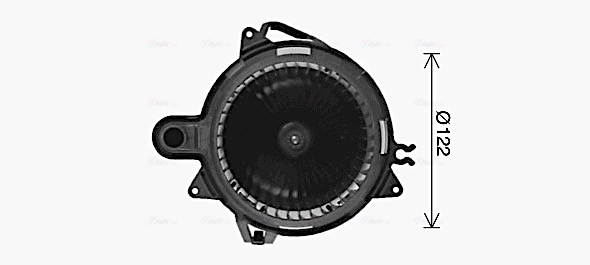 Ava Cooling Kachelventilator RT8676