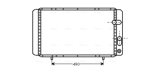 Radiateur Ava Cooling RTA2202