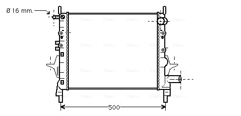 Radiateur Ava Cooling RTA2217