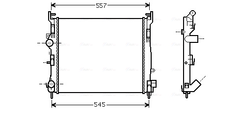 Radiateur Ava Cooling RTA2362