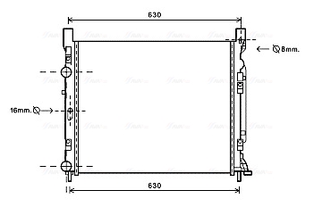 Radiateur Ava Cooling RTA2470