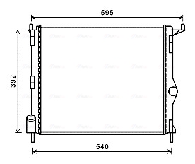 Radiateur Ava Cooling RTA2476